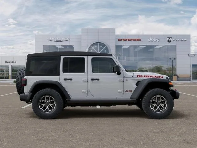 New 2025 Bright White Clear-Coat Exterior Paint Jeep Rubicon image 22