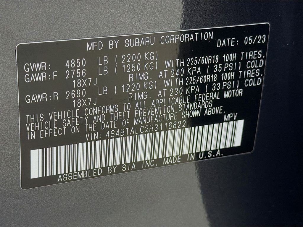 2024 Subaru Outback Onyx Edition - Photo 33