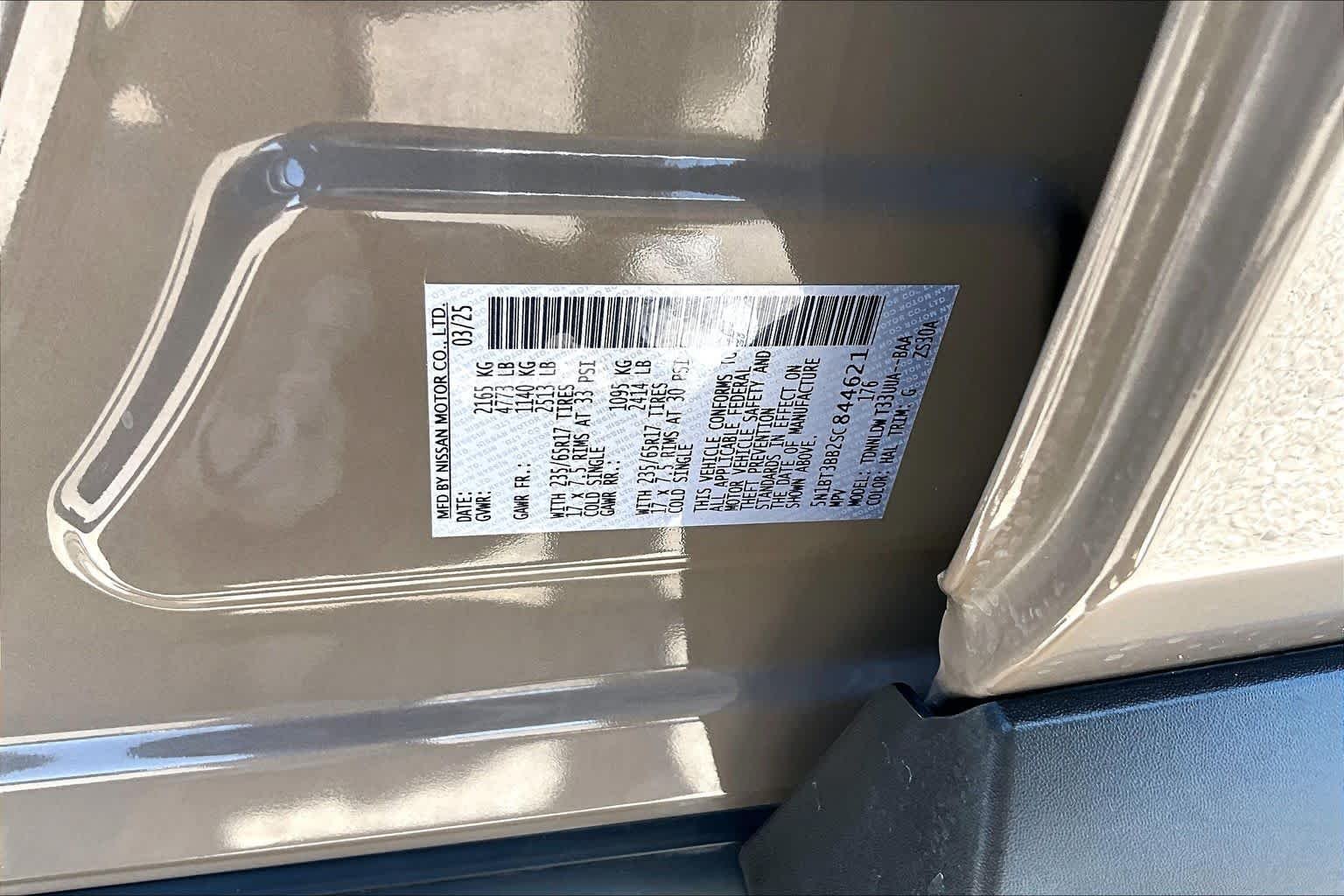Used 2025 Baja Storm Metallic Nissan Rock Creek image 35
