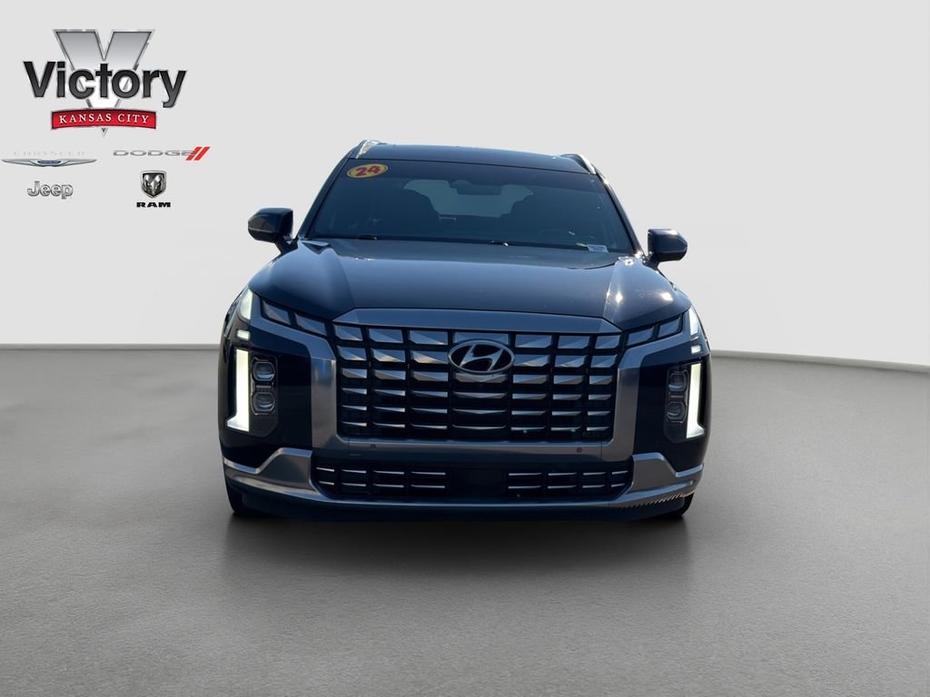Used 2024 Hyundai Palisade Calligraphy with VIN KM8R74GE0RU653960 for sale in Kansas City