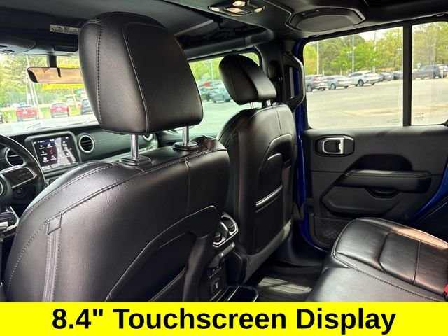Used 2020 Blue Jeep Unlimited Sahara image 27