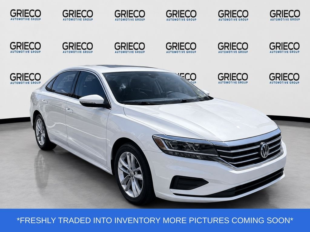 Used 2020 White Volkswagen 2.0T SE image 1