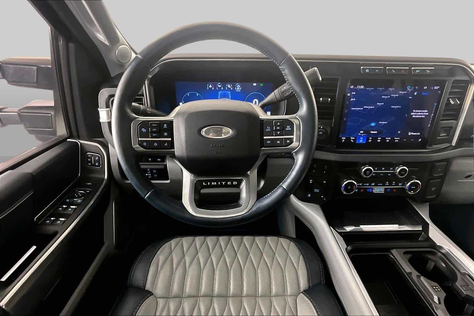 Used 2024 Glacier Gray Metallic Tri-Coat Ford Limited image 6