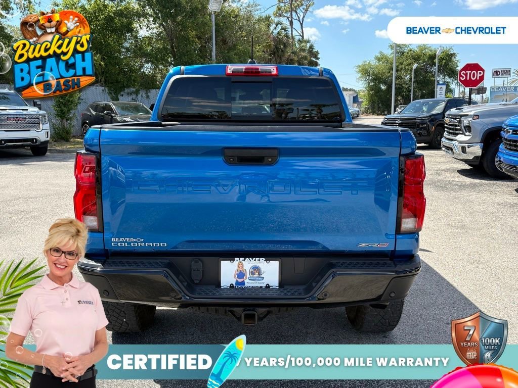 Used 2024 Glacier Blue Metallic Chevrolet ZR2 image 6