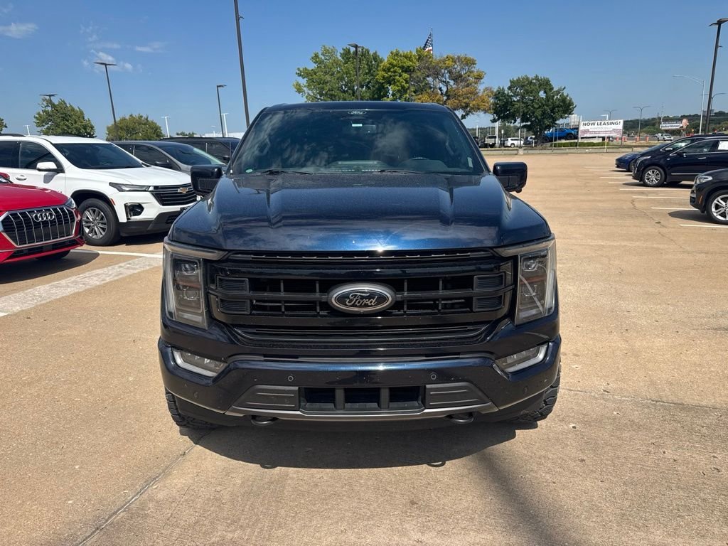 Used 2022 Blue Metallic Ford Platinum image 2