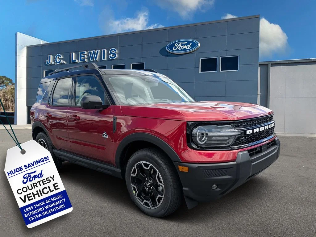 New 2026 Ruby Red Metallic Tinted Clearcoat Ford Outer Banks image 1