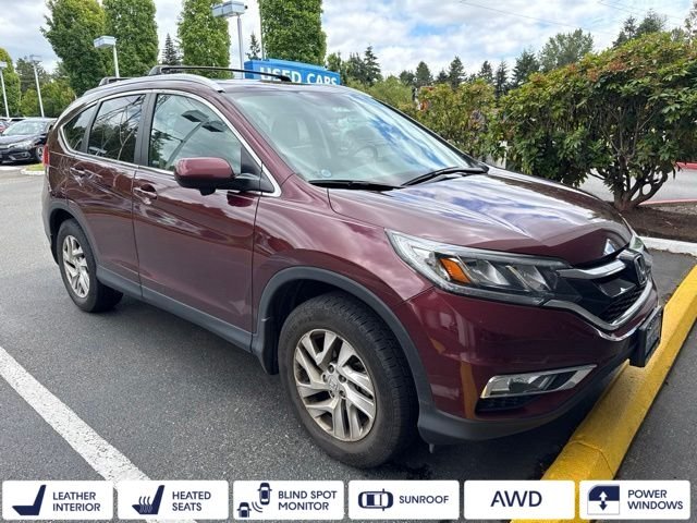 Used 2016 Basque Red Pearl II Honda EX-L image 1
