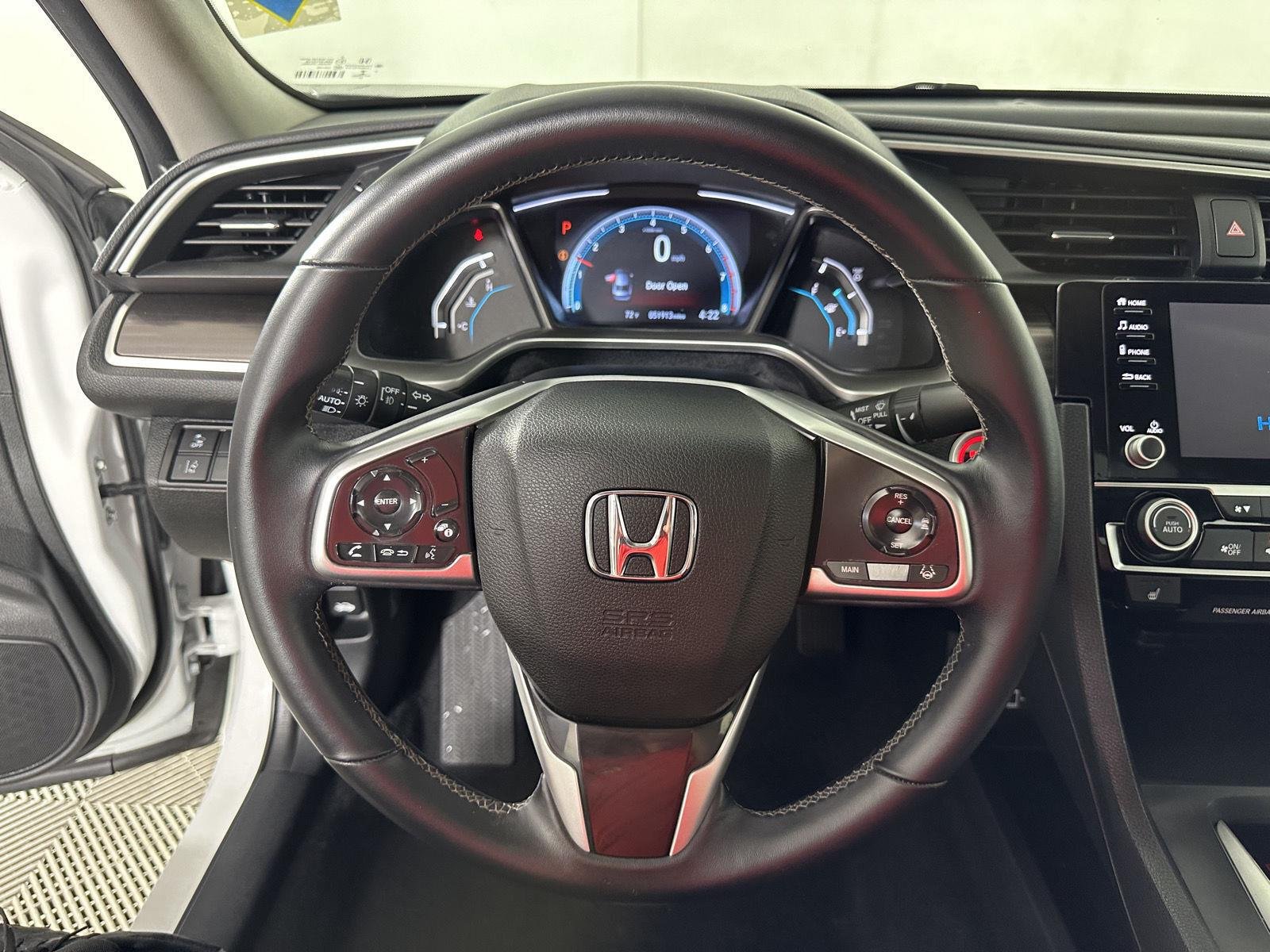 Used 2021 Platinum White Pearl Honda EX image 14