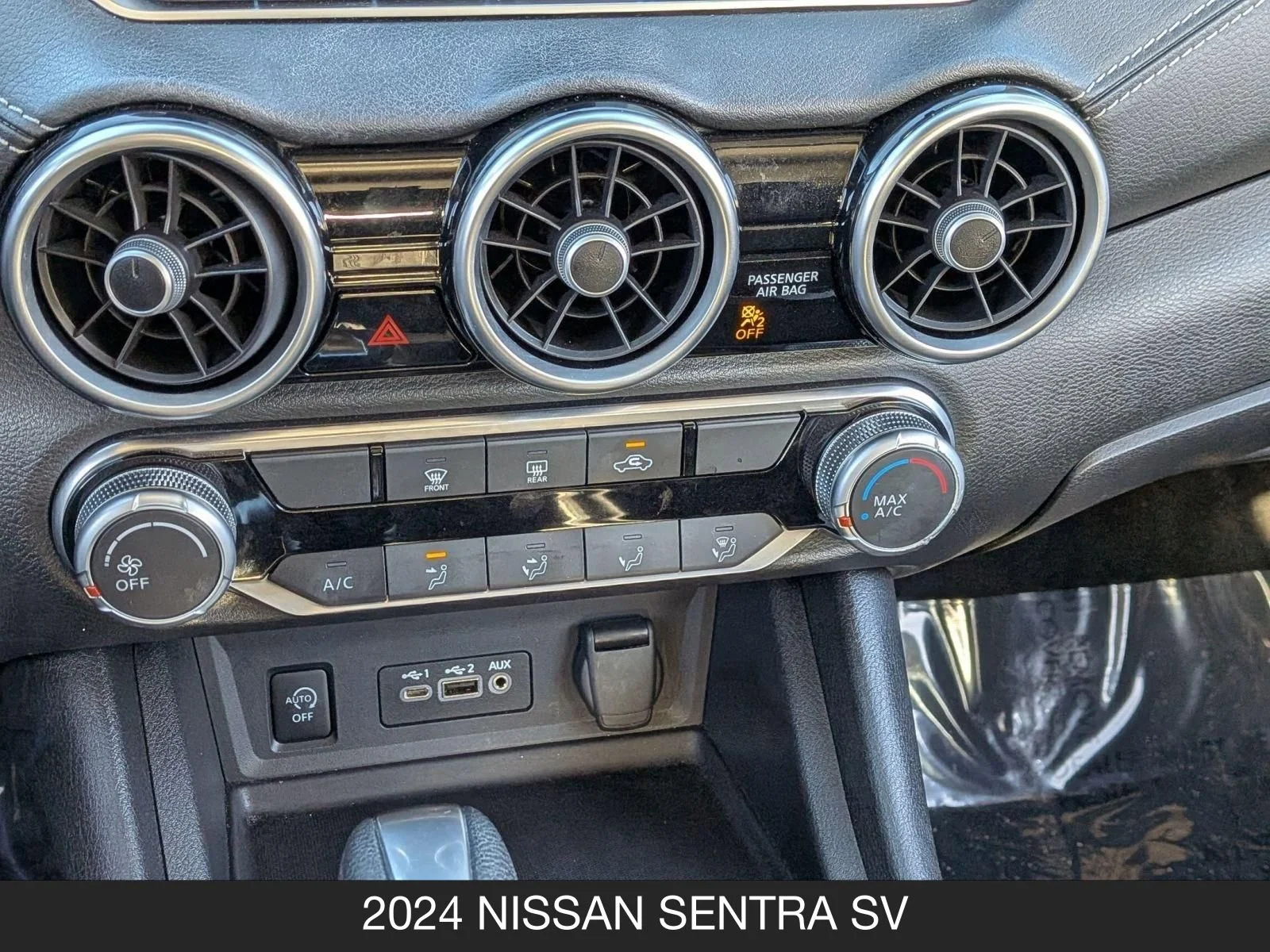 Used 2024 Electric Blue Metallic Nissan SV image 22