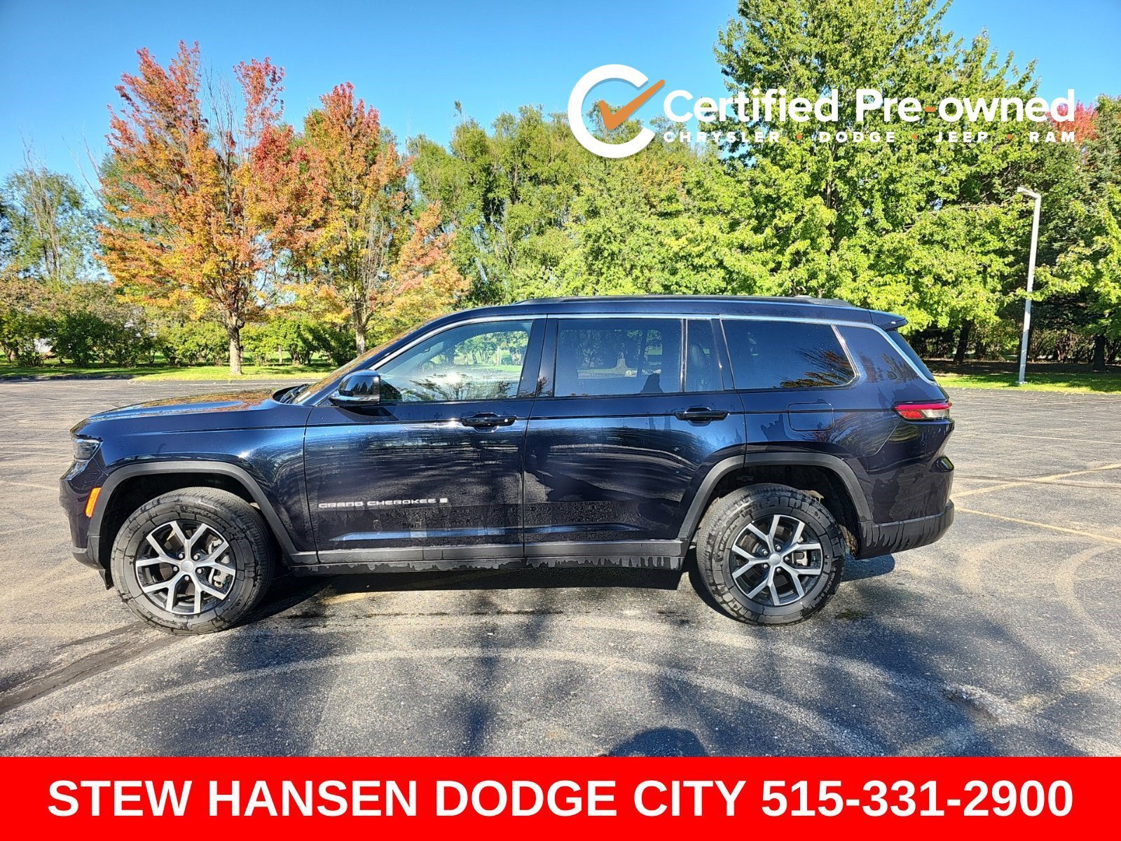 Certified Used 2024 Midnight Sky Jeep Limited image 1