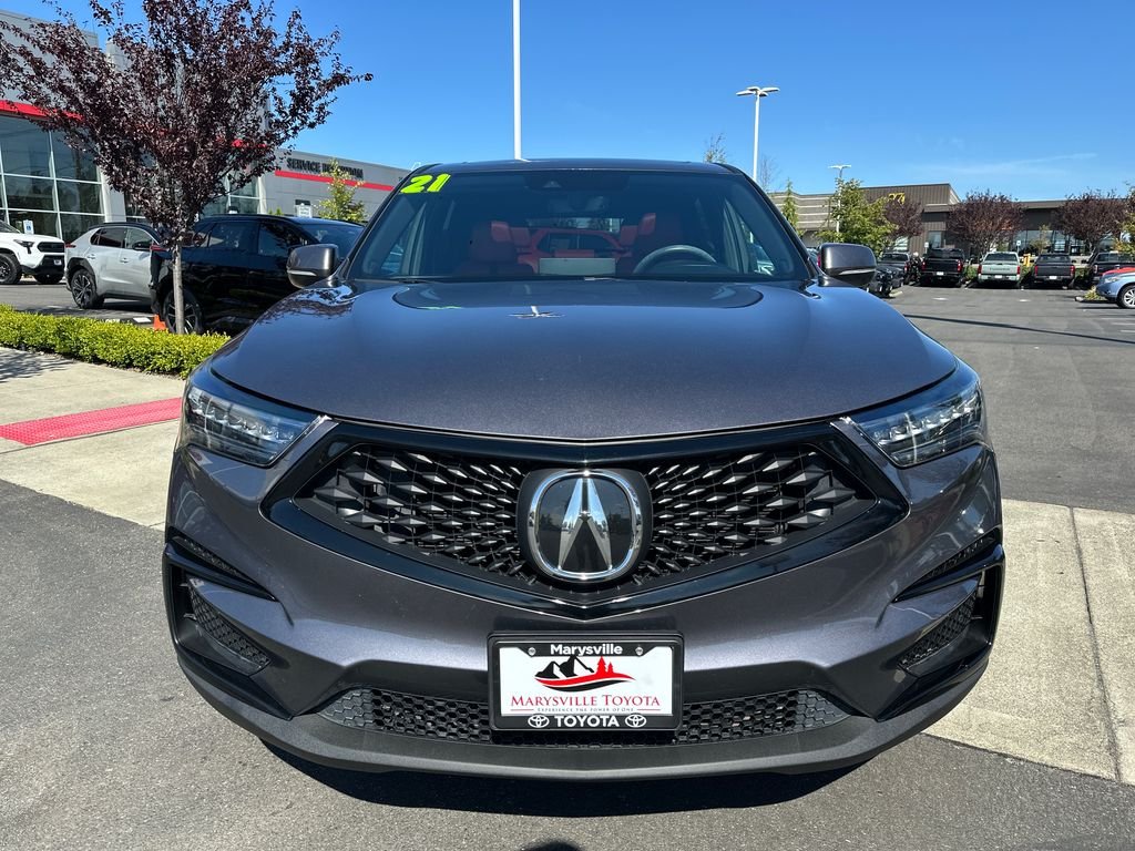 Used 2021 Modern Steel Metallic Acura A-Spec Package image 8
