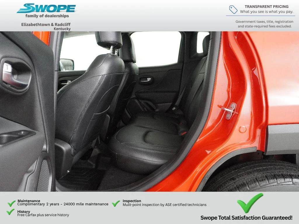 Used 2022 Colorado Red Clearcoat Jeep Sport image 11