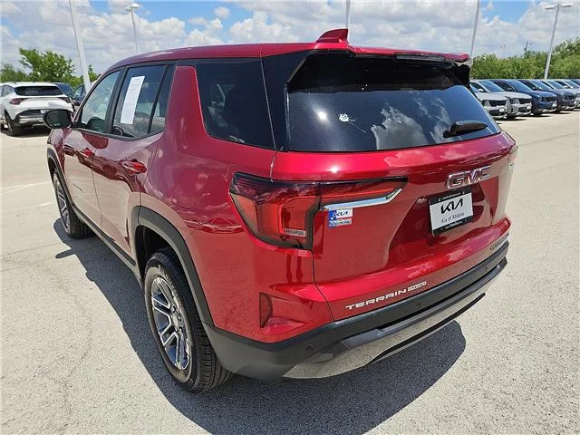 Used 2025 Volcanic Red Tintcoat GMC Elevation All-Wheel Drive image 2