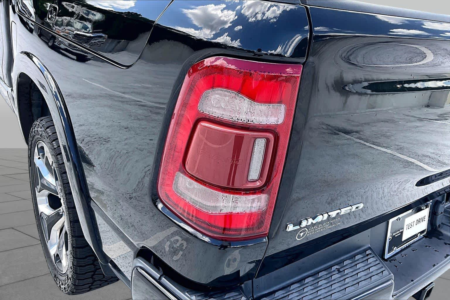 Used 2020 Diamond Black Crystal Pearlcoat Ram Limited image 28