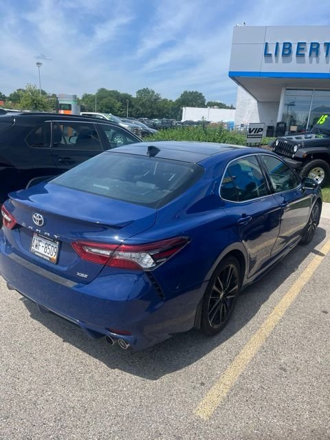 Used 2024 Blue Toyota XSE V6 image 2