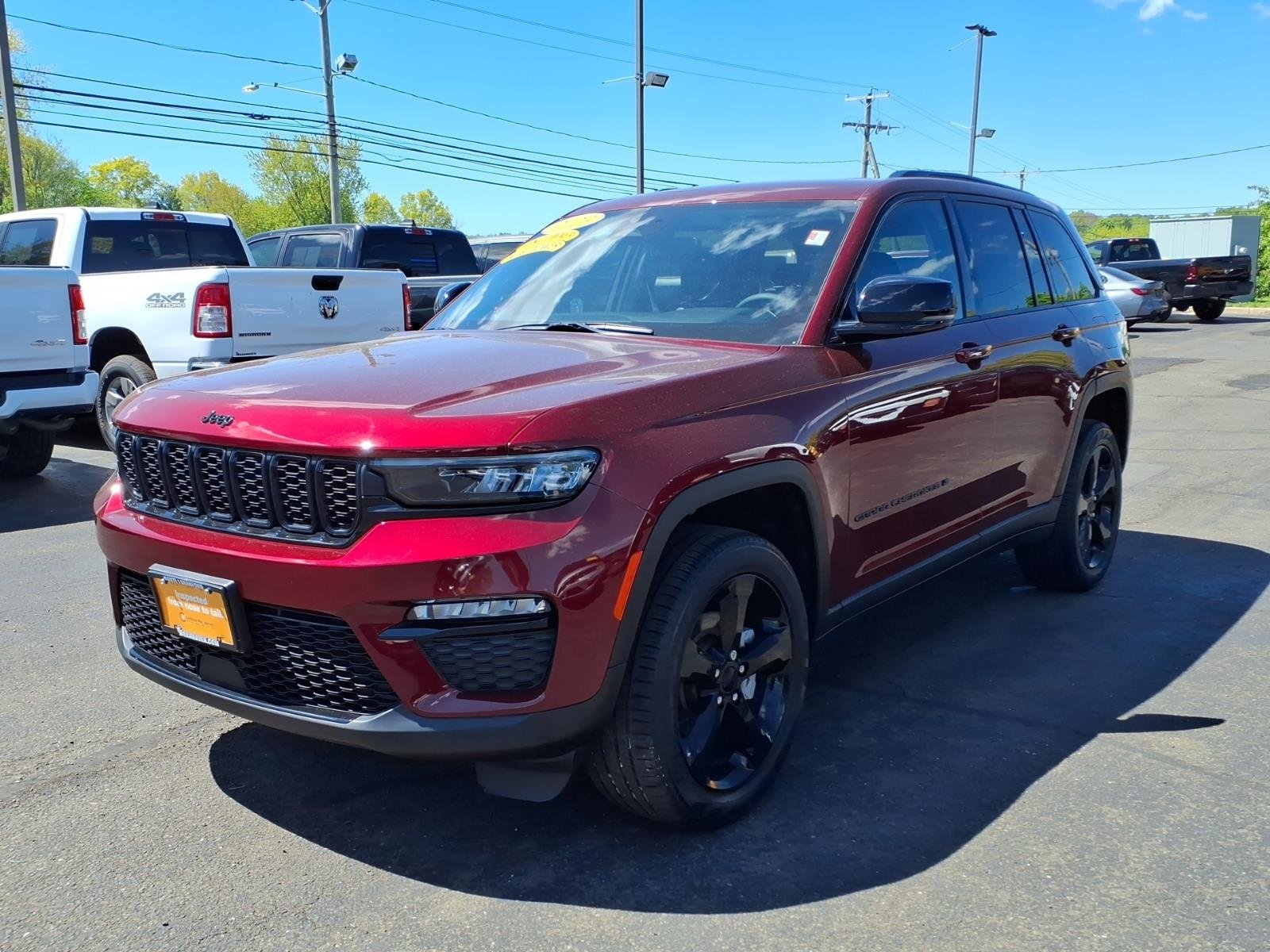 Certified Used 2023 Red Jeep Limited image 3