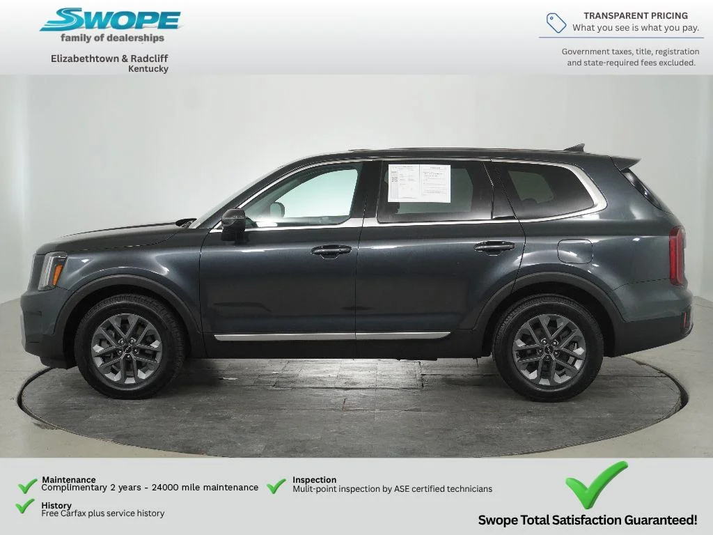 Used 2024 Gravity Gray Kia LX image 6