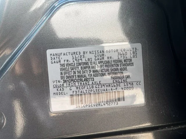 Used 2024 Gray Nissan SV image 14