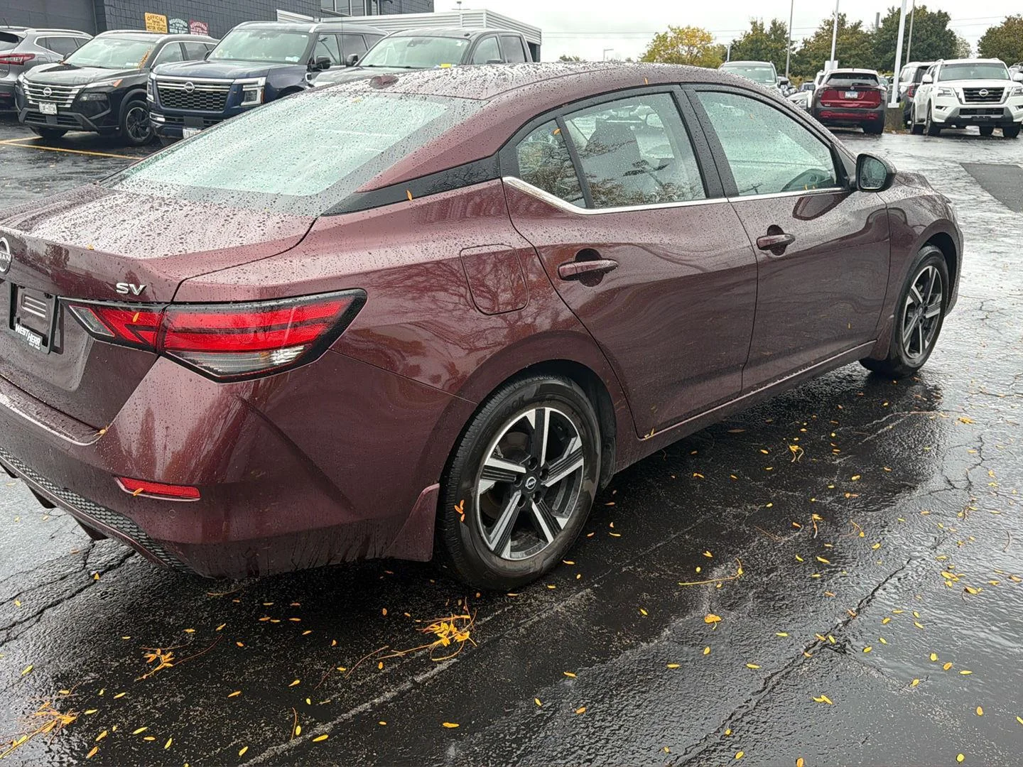 Used 2024 Rosewood Metallic Nissan SV image 5