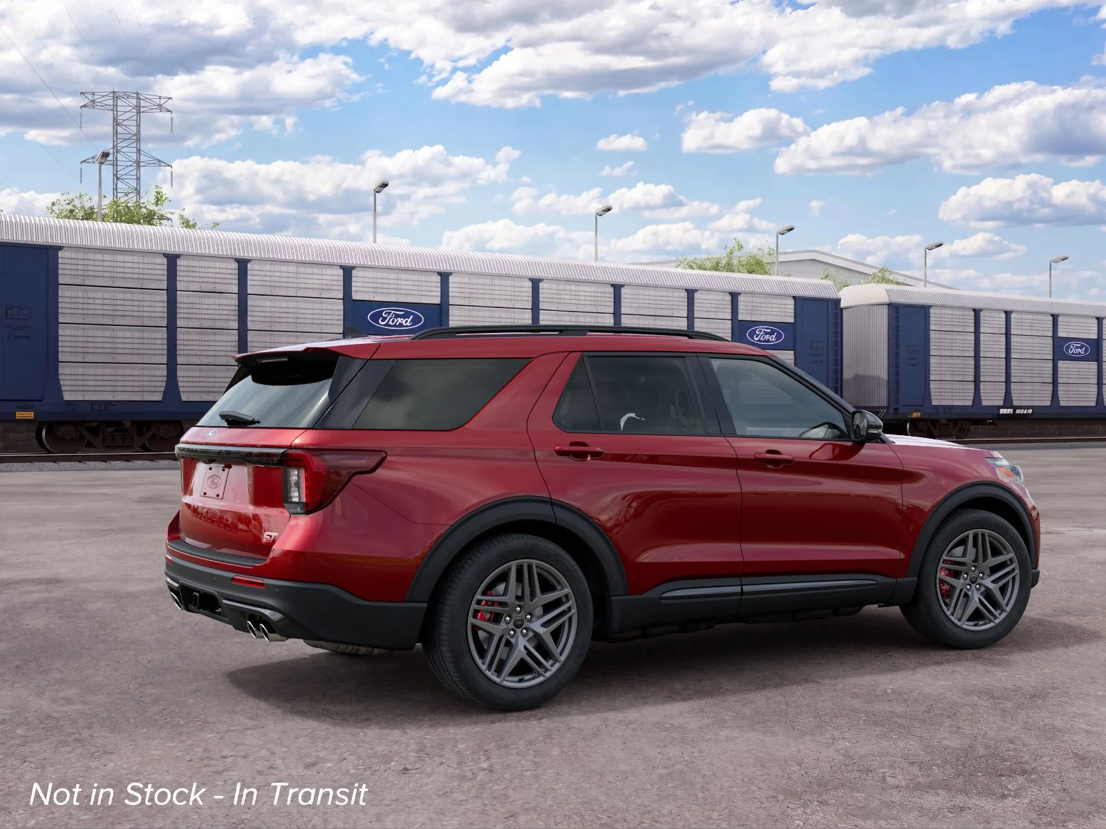 New 2027 Ruby Red Metallic Tinted Clearcoat Ford ST image 6