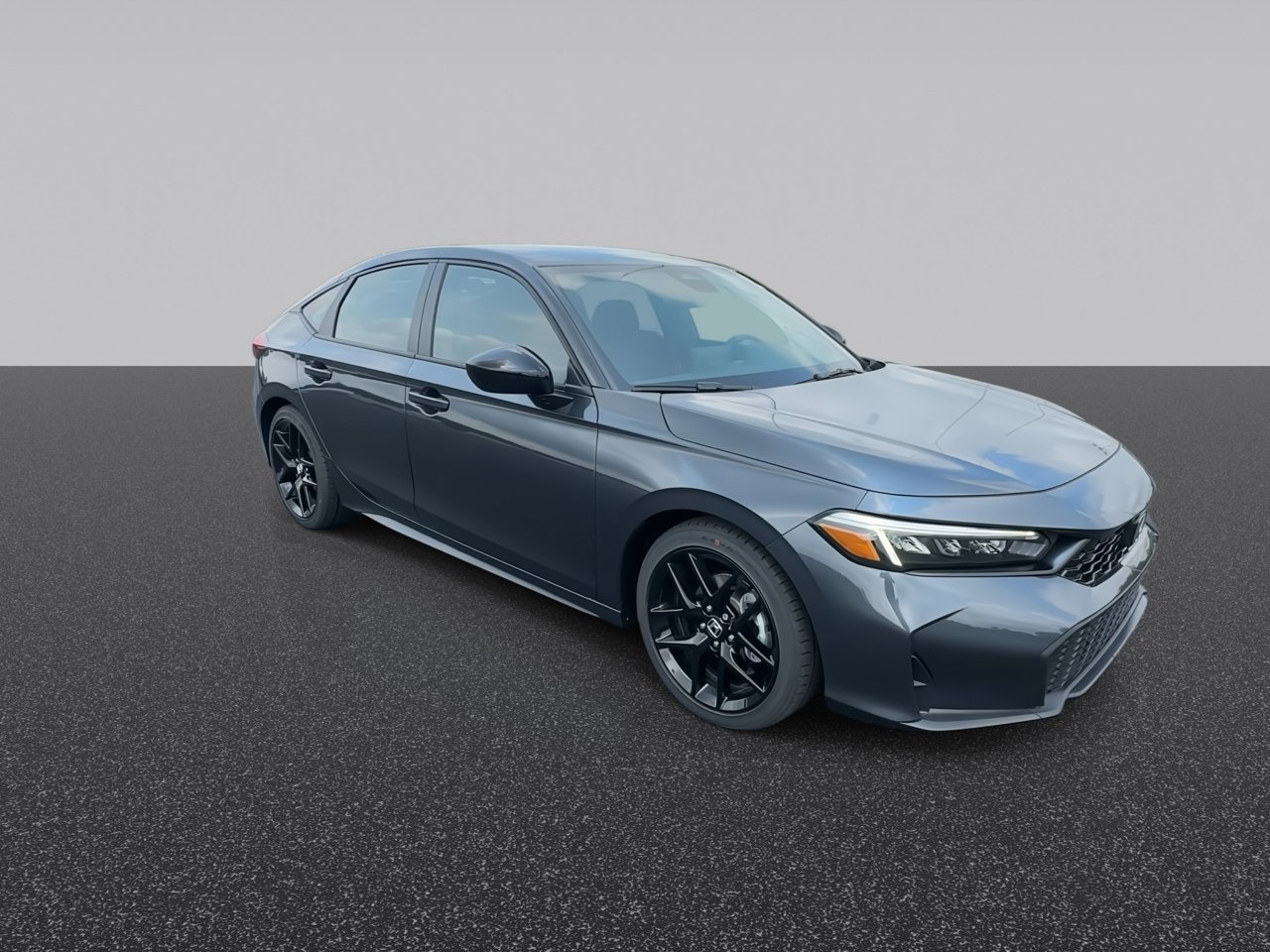 New 2026 Meteorite Gray Metallic Honda FWD Sport image 2