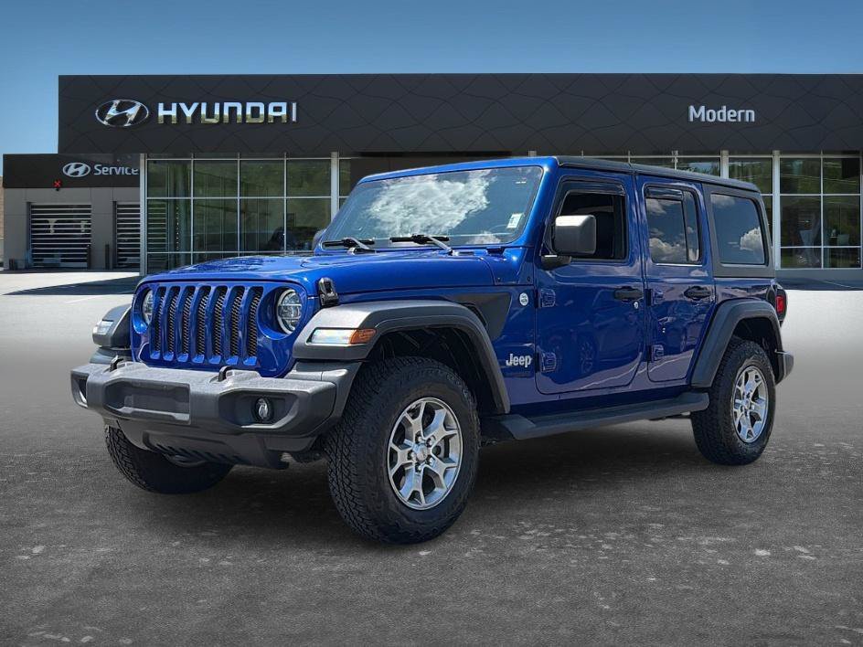 Used 2020 Ocean Blue Metallic Clearcoat Jeep Freedom image 1