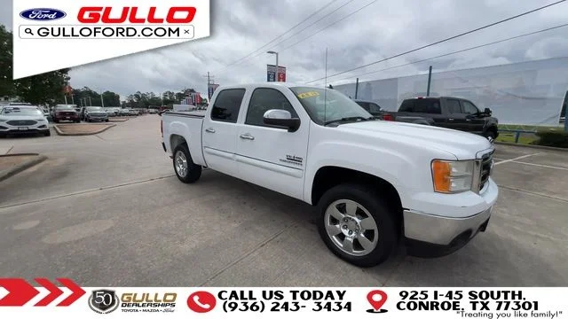 Used 2011 GMC Sierra 1500 SLE with VIN 3GTP1VE01BG215371 for sale in Conroe, TX