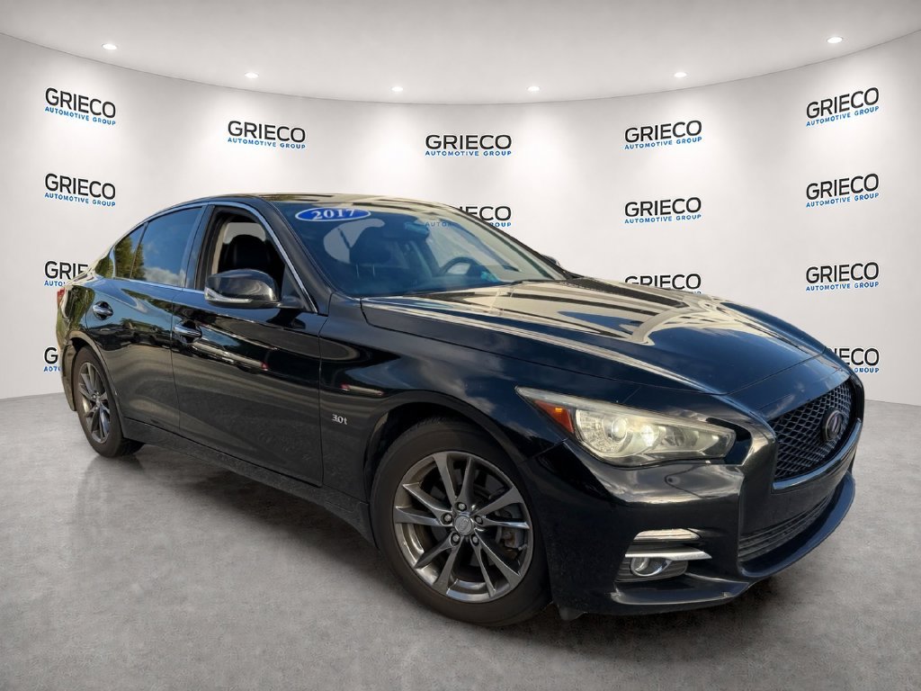 Used 2017 Black INFINITI 3.0t Signature Edition image 1