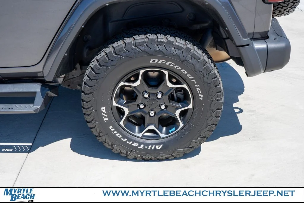 Used 2021 Granite Crystal Metallic Clearcoat Jeep Unlimited Rubicon 4xe image 13