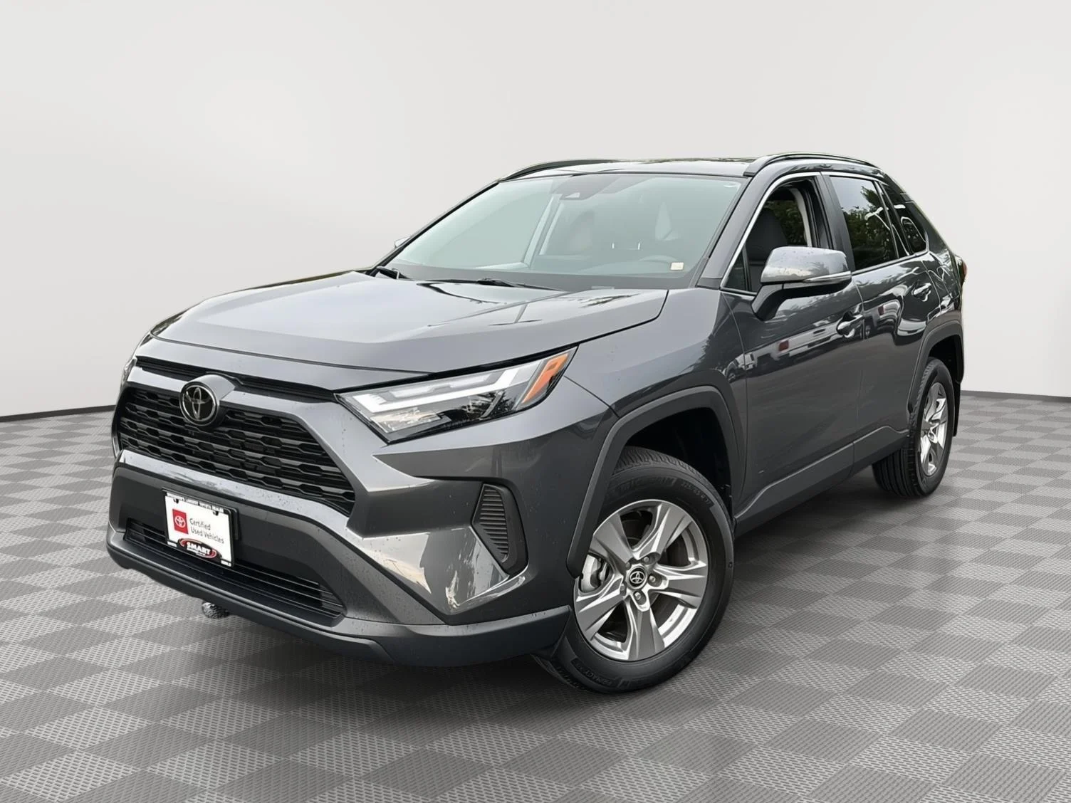Certified Used 2024 Magnetic Gray Metallic Toyota XLE image 1