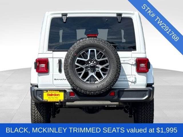 New 2026 Bright White Clear-Coat Exterior Paint Jeep Sahara image 5