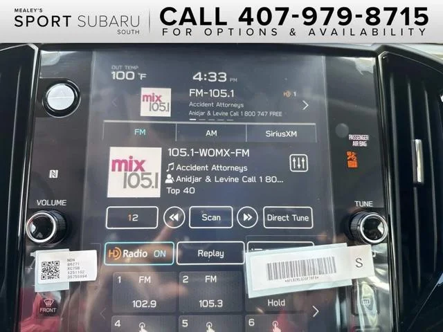 New 2026 CRYSTAL WHITE PEARL Subaru Onyx Edition Touring 7-Passenger image 83