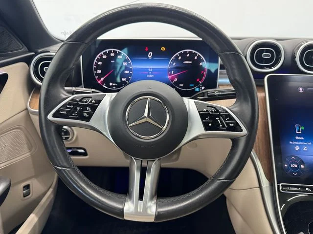 Certified Used 2023 Polar White Mercedes-Benz C 300 image 24