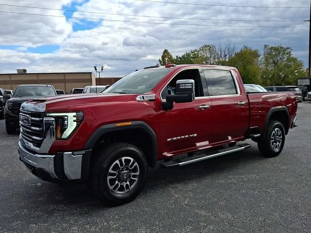 New 2026 Volcanic Red Tintcoat GMC SLT image 3