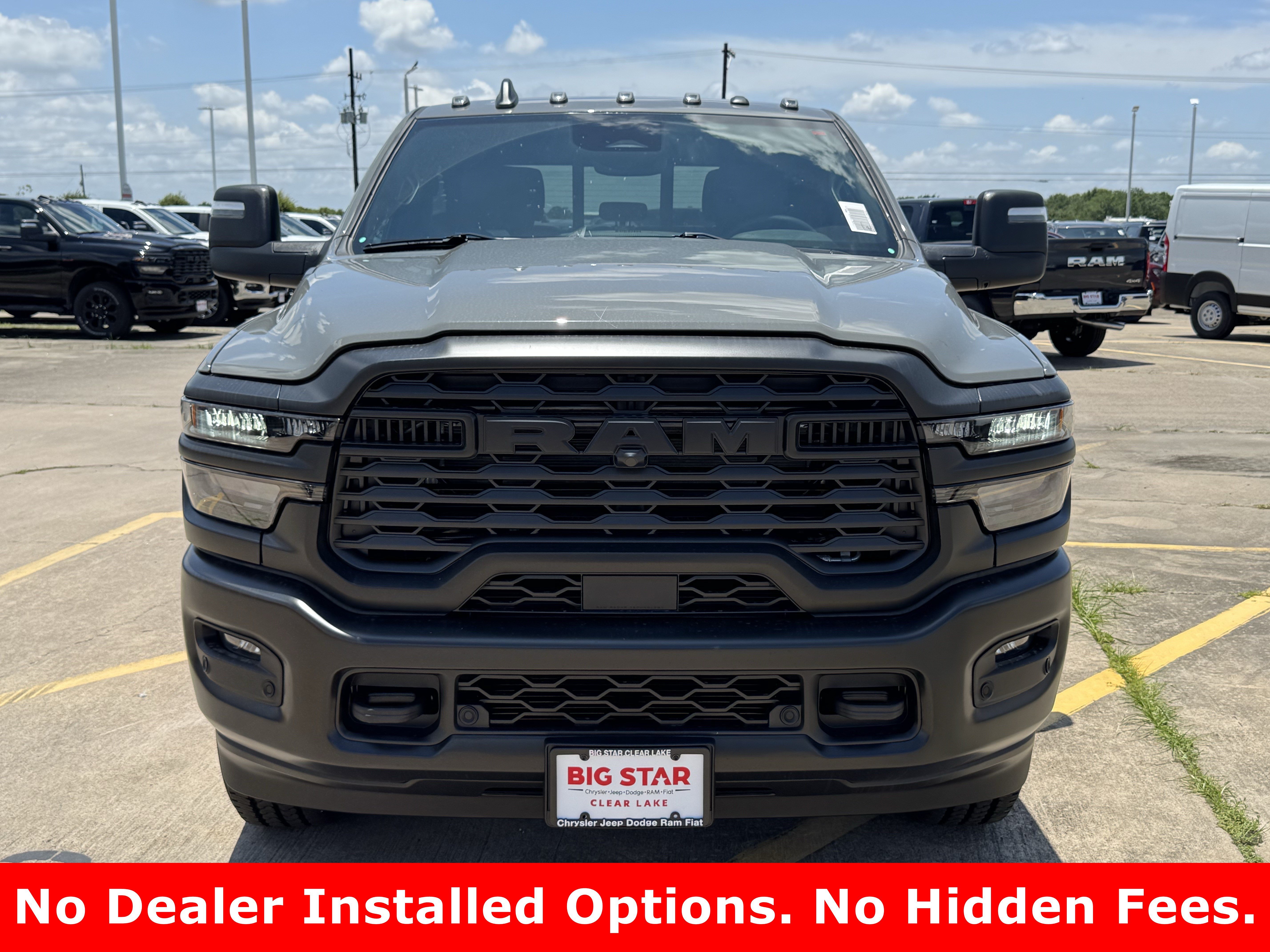 New 2026 Ceramic Gray Clear-Coat Exterior Paint RAM Tradesman image 3