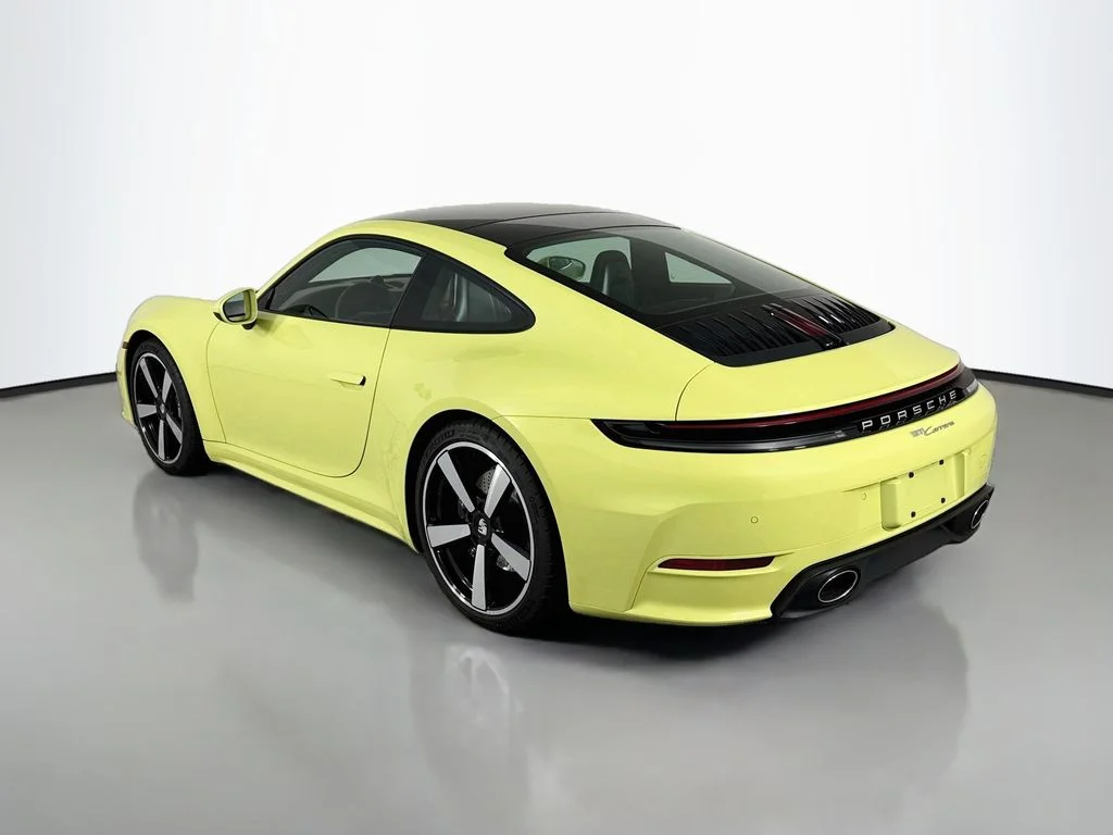 Certified Used 2025 Cartagena Yellow Metallic Porsche  image 3