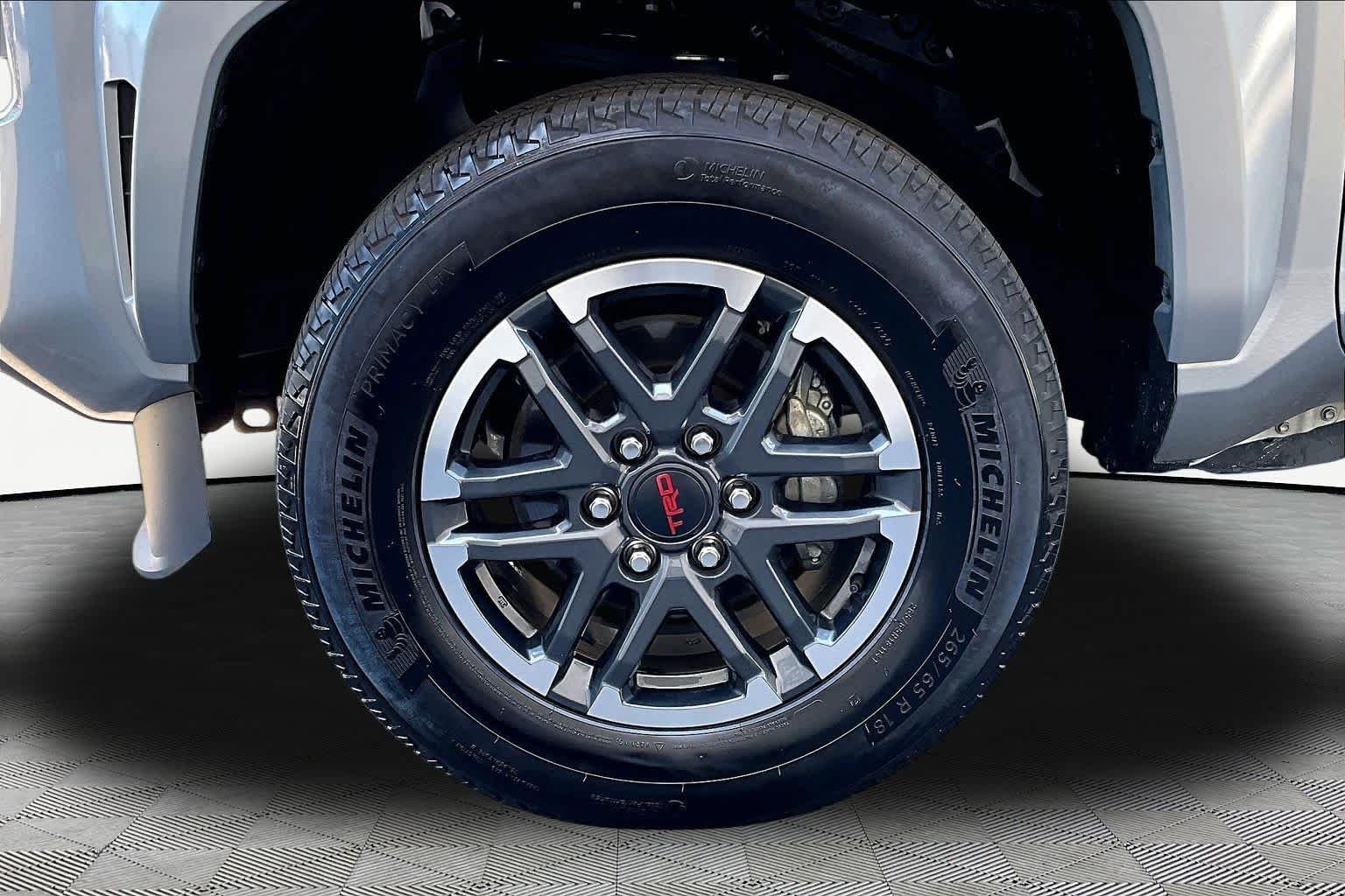 Used 2025 Celestial Silver Metallic Toyota TRD Sport image 11