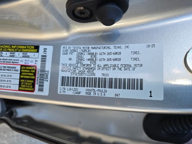 2026 Toyota Tundra Limited - Photo 34