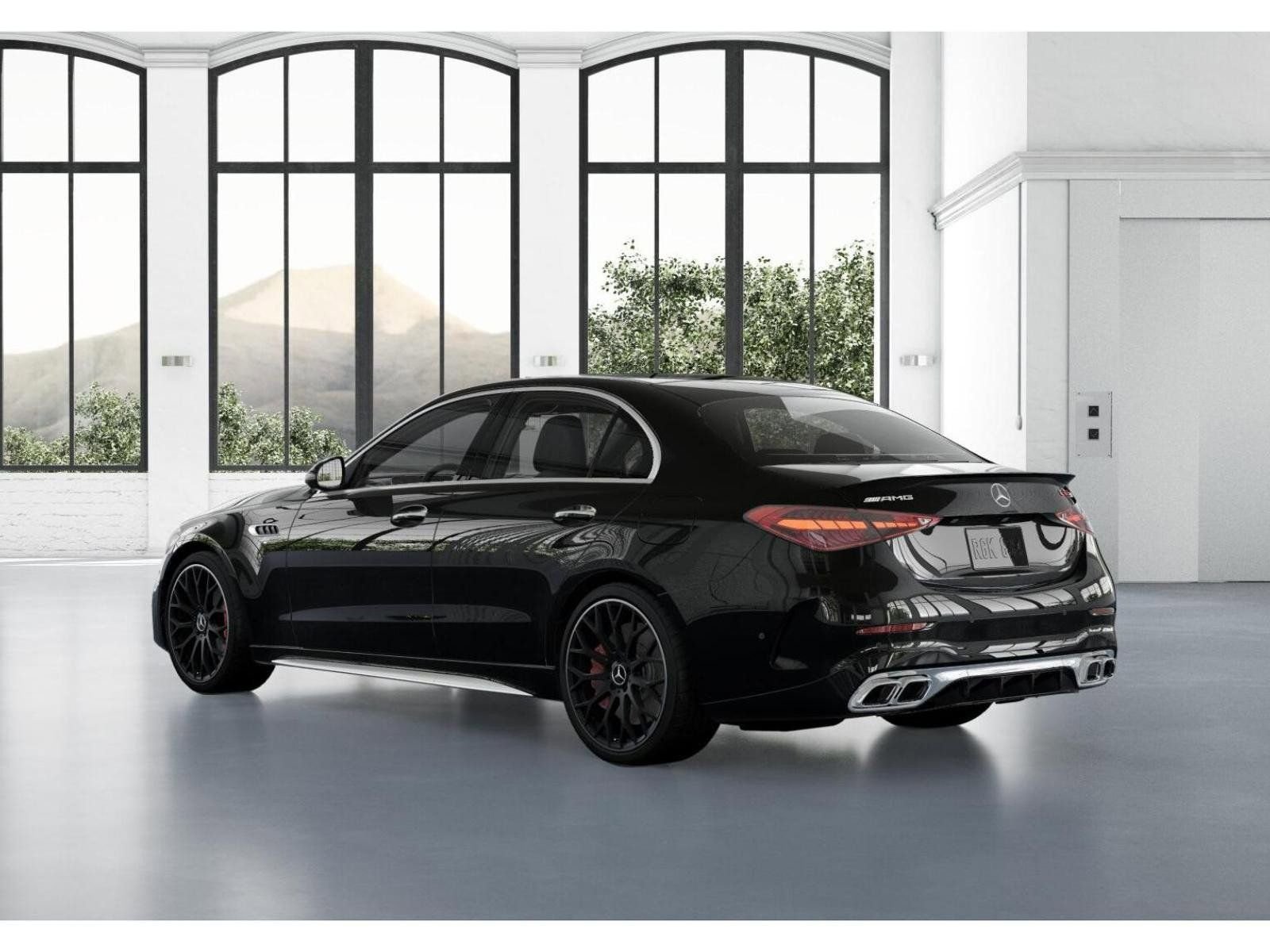 New 2025 Obsidian Black Metallic Mercedes-Benz C 63 S AMG® image 30
