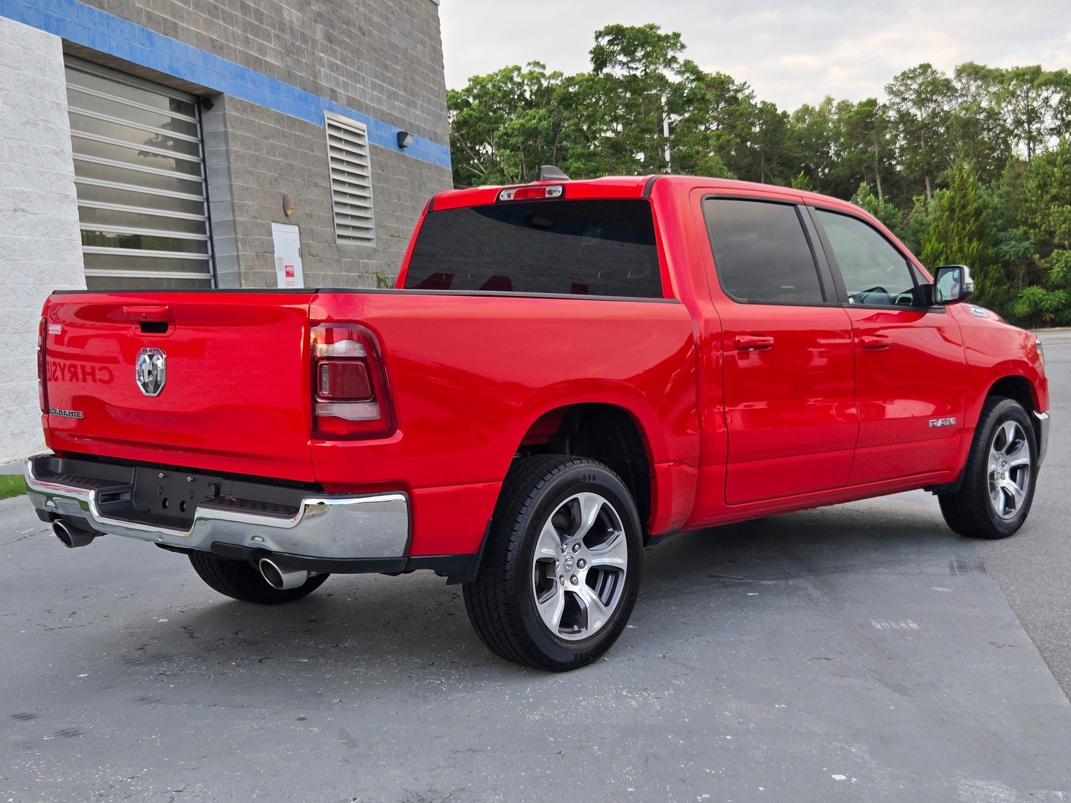 Used 2024 Flame Red Clearcoat RAM Laramie image 7