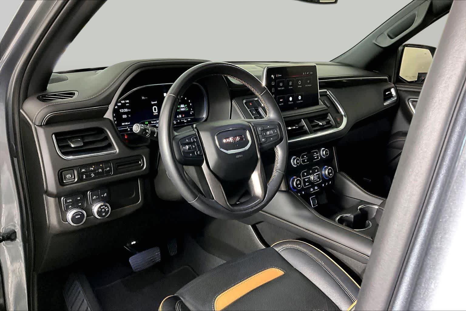 Used 2022 Satin Steel Metallic GMC AT4 image 32