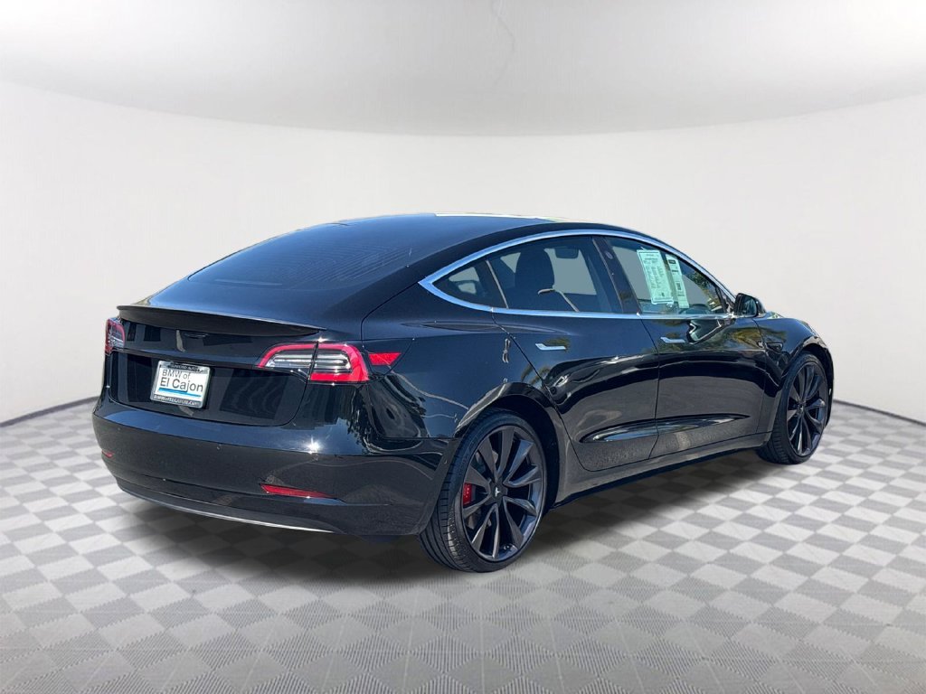 Used 2020 Black Tesla Performance image 5