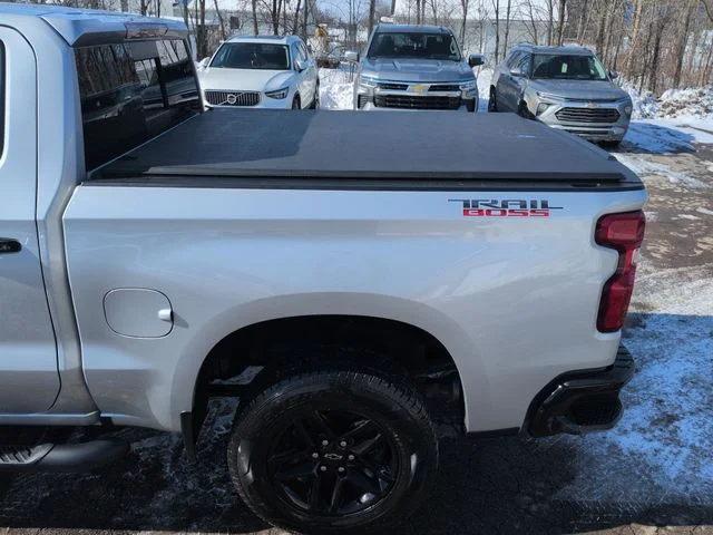 Used 2021 Silver Ice Metallic Chevrolet LT Trail Boss image 38