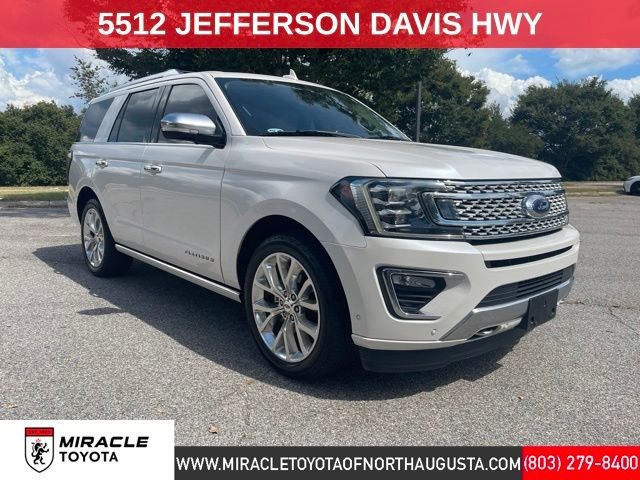 Used 2018 White Ford Platinum image 1