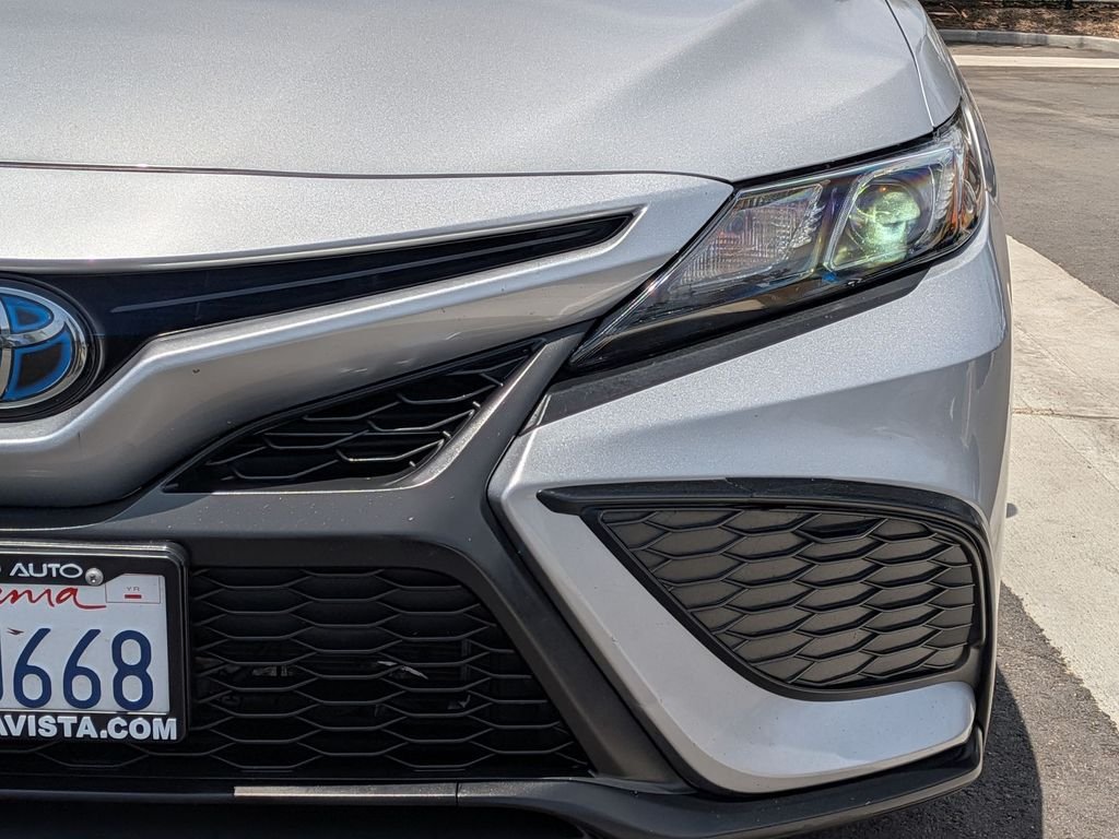 Used 2021 Silver Toyota SE image 21