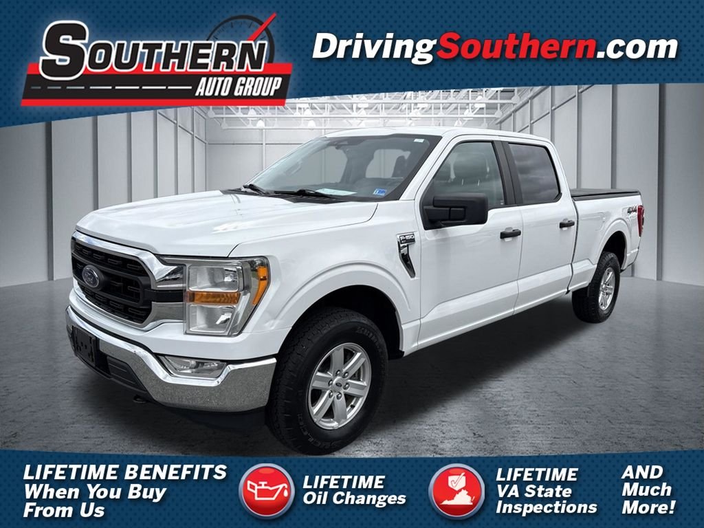 Used 2021 White Ford XLT image 1