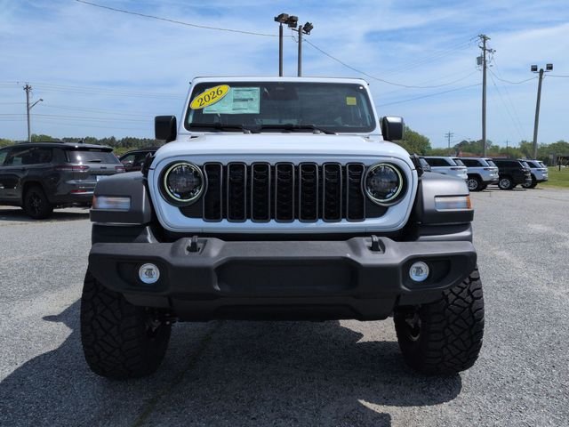 New 2026 Bright White Clear-Coat Exterior Paint Jeep Sport S image 8
