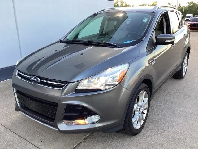 Used 2014 Gray Ford Titanium image 2