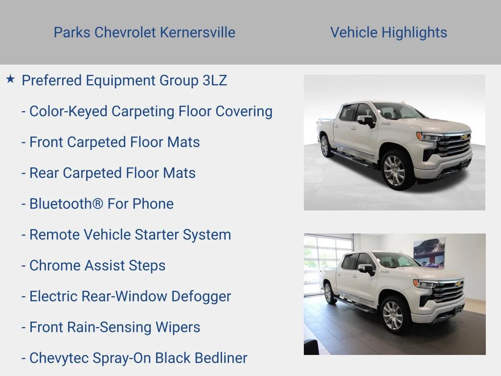 Used 2024 Iridescent Pearl Tricoat Chevrolet High Country image 16