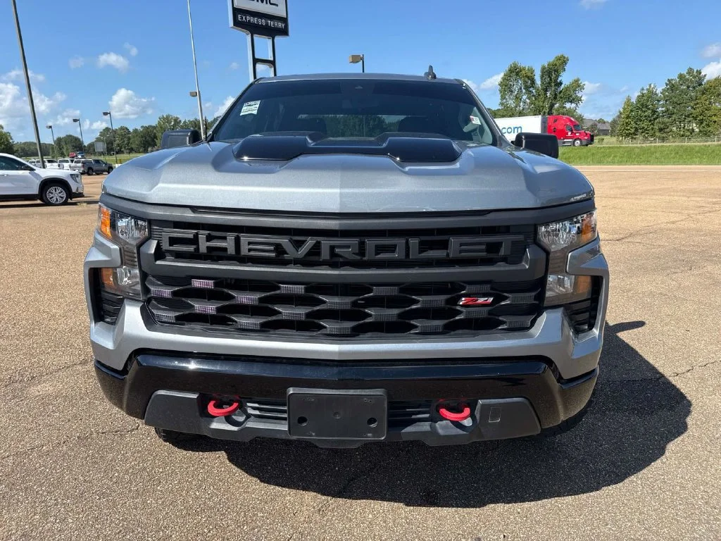Used 2024 Sterling Gray Metallic Chevrolet Custom Trail Boss image 2